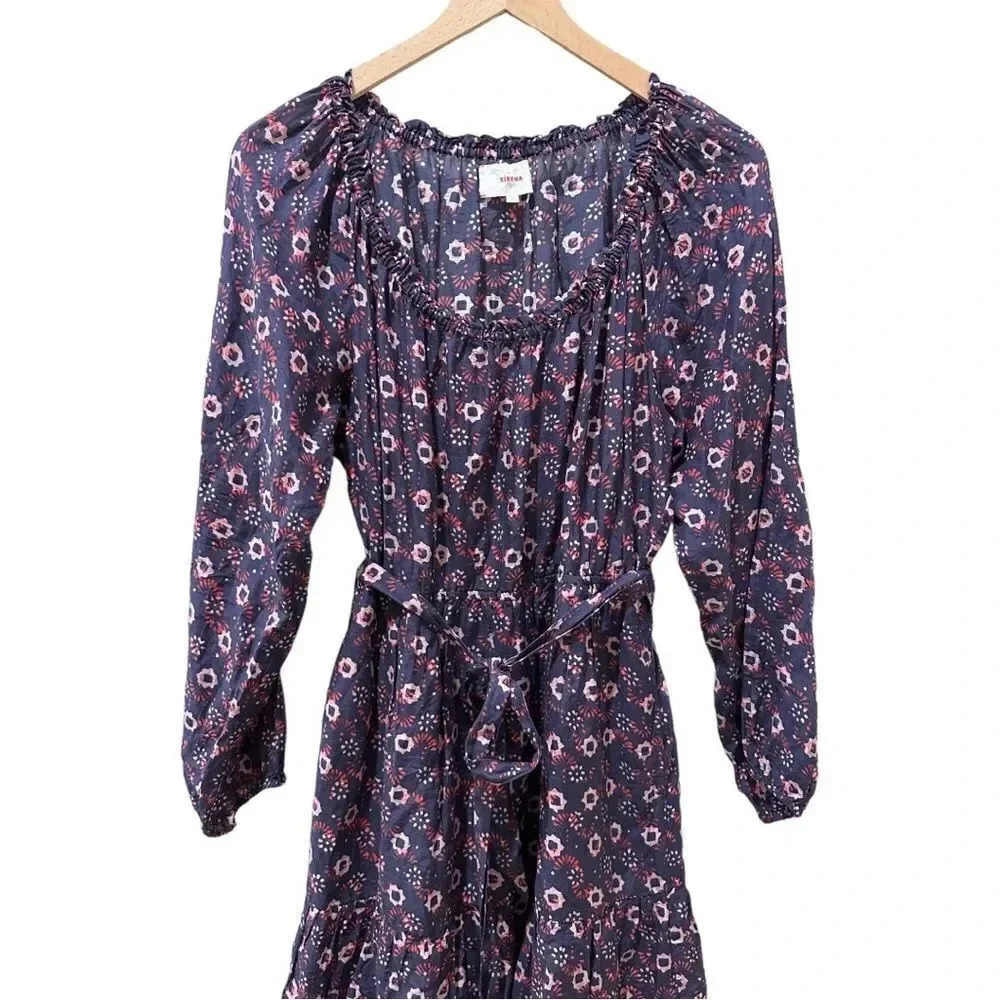 Xirena Jia Dress Navy Rouge -sz M - Picture 6 of 14
